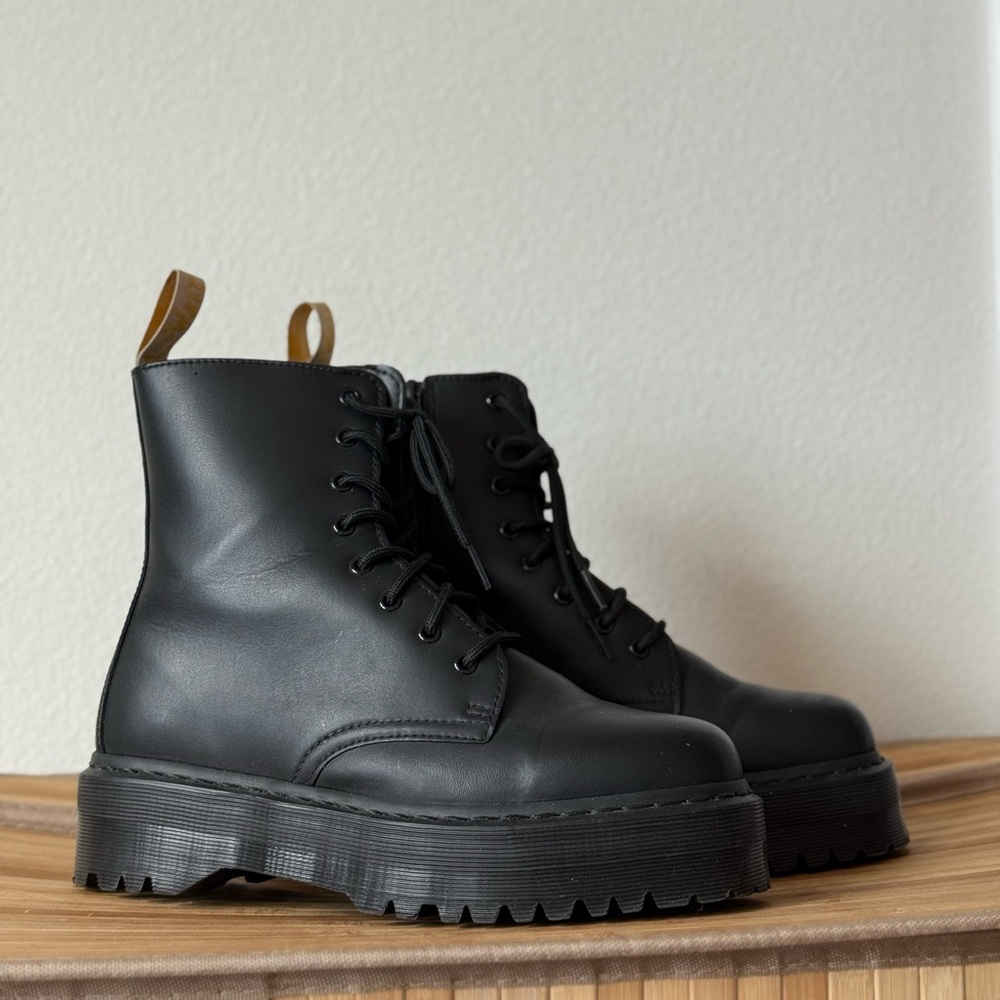 Dr. Martens Black Vegan Jadon II Boots